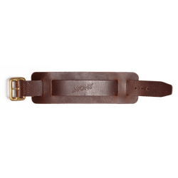 Leather Watch / Wrist Cuff Brown