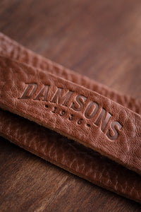 Damsons Leather Wrist Cuff Tan