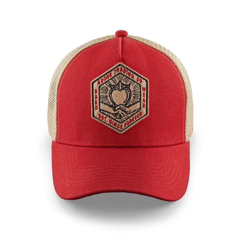 SONS Union Trucker Cap Vintage Red