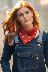 Damsons Bandana Red