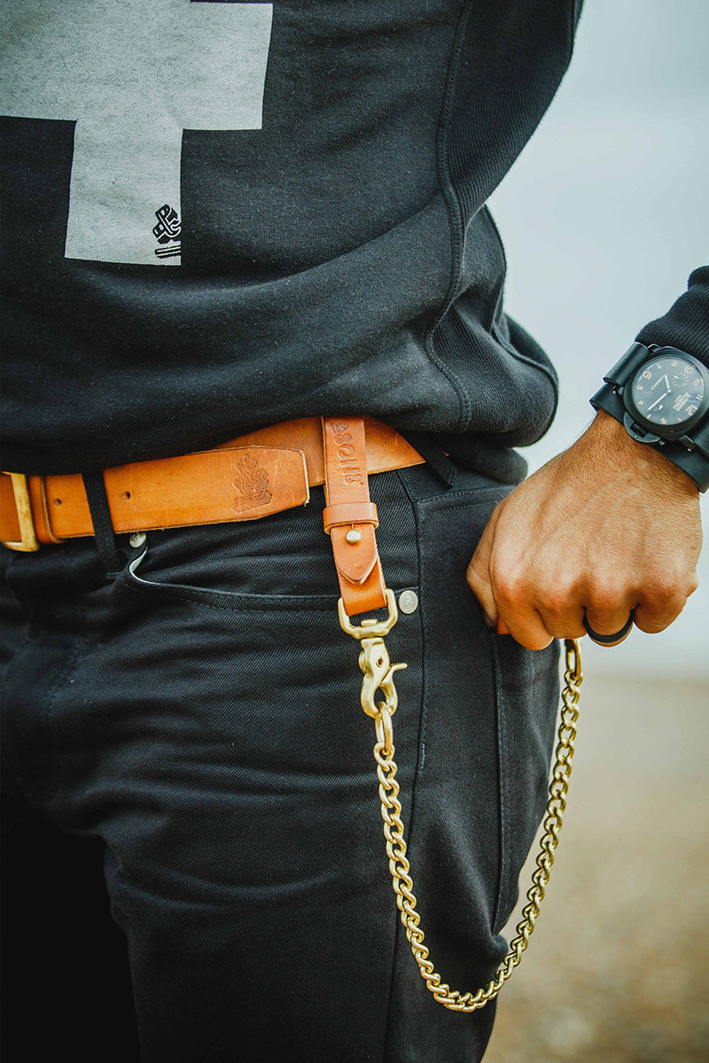 &SONS Leather Belt