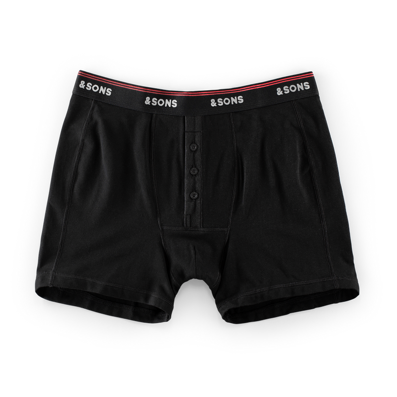 SONS Essentials Boxer Shorts Black