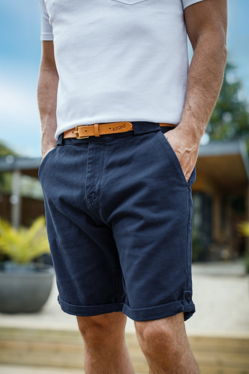 Virgil Chino Shorts Navy1