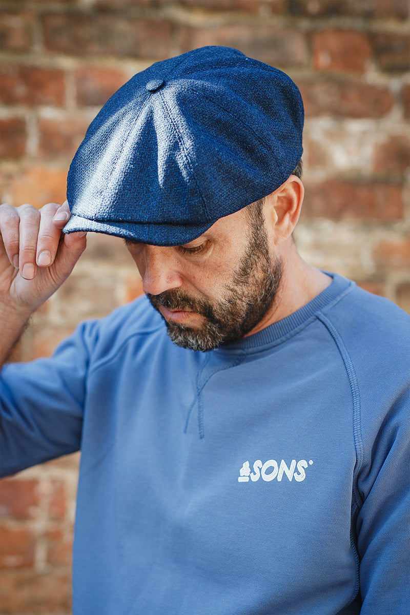 London Baker Hat Indigo