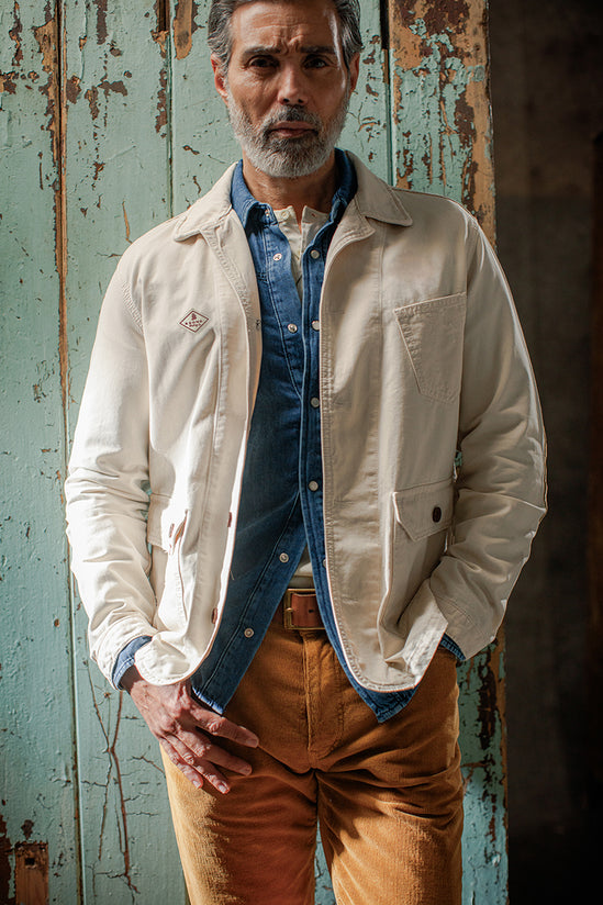 &SONS Carver Jacket Ecru
