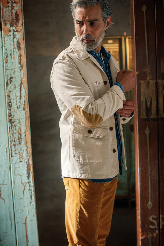 &SONS Carver Jacket Ecru