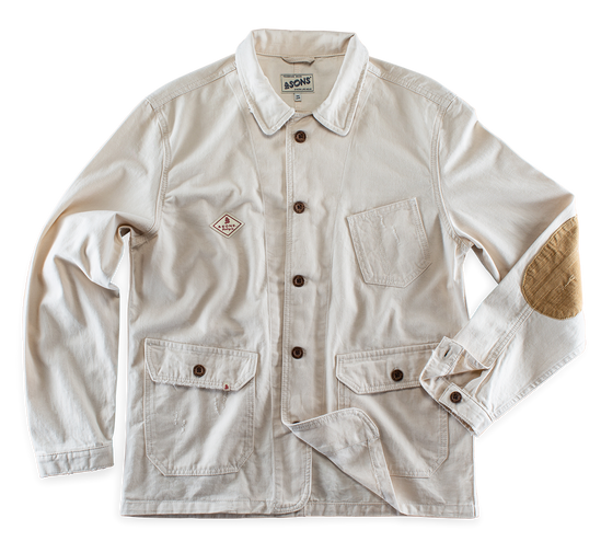 &SONS Carver Jacket Ecru