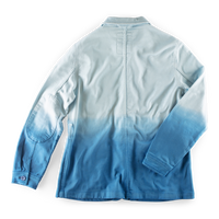 Damsons Chore Jacket Blue Ombrë