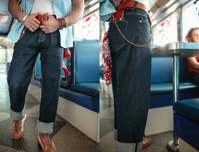Cutter 13.5oz Indigo Selvedge Denim Jeans – &SONS
