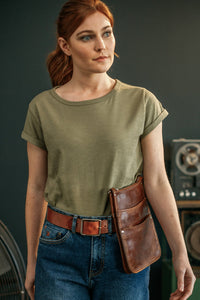 Damsons High Plains Belt Brown
