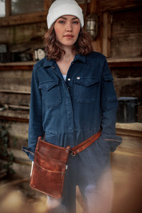 Damsons Lasso Bag Brown