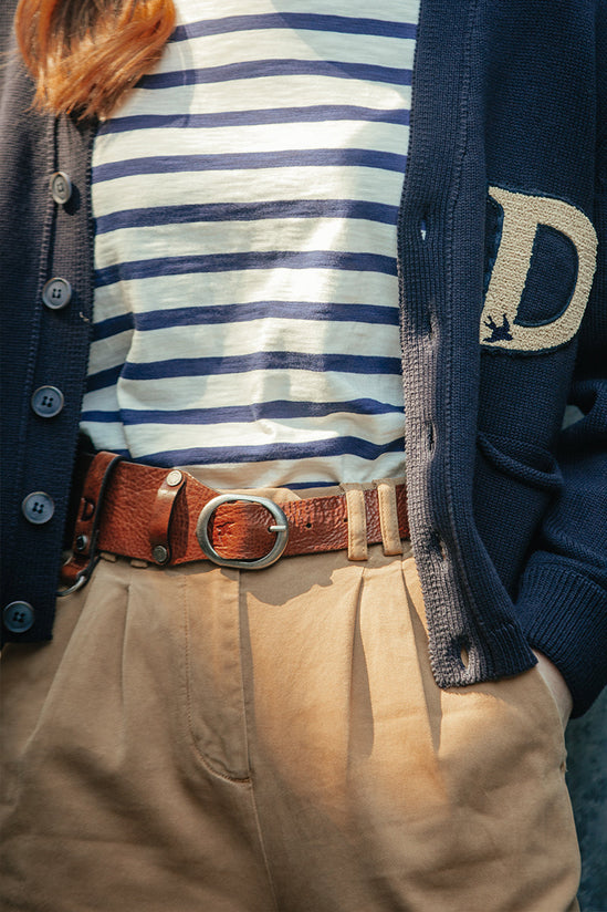 Damsons Ranch Belt Brown