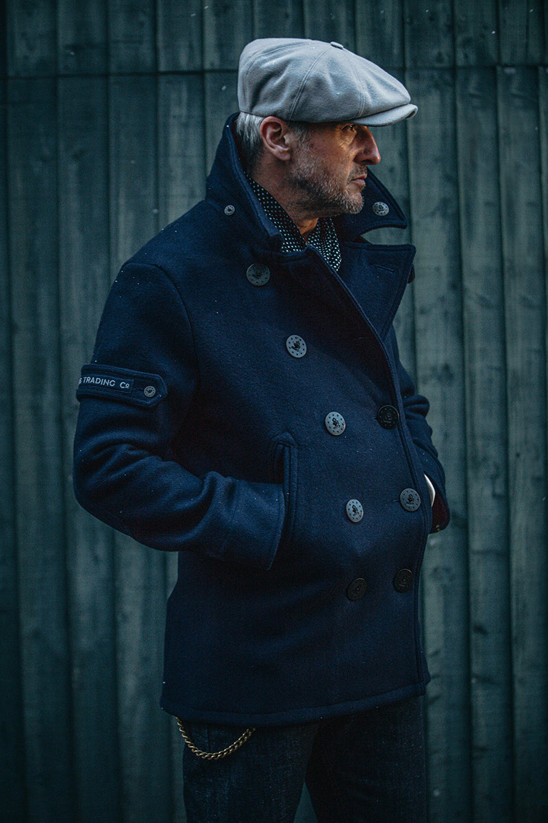 Boardwalk Peacoat – &SONS