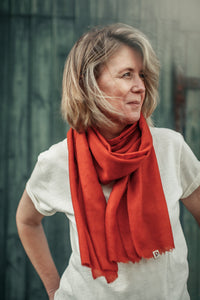 Damsons Amelia Scarf Vintage Red