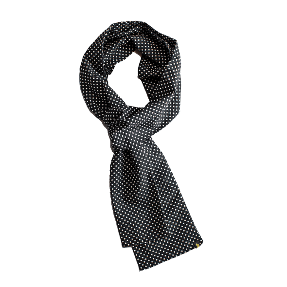Mens polka 2025 dot scarf