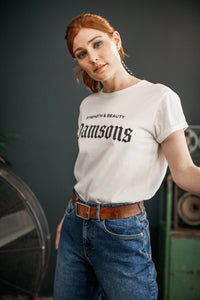 Damsons Herald T-Shirt White