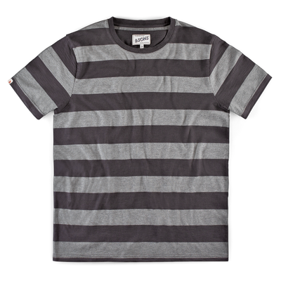 Black and white striped tee shirt clearance
