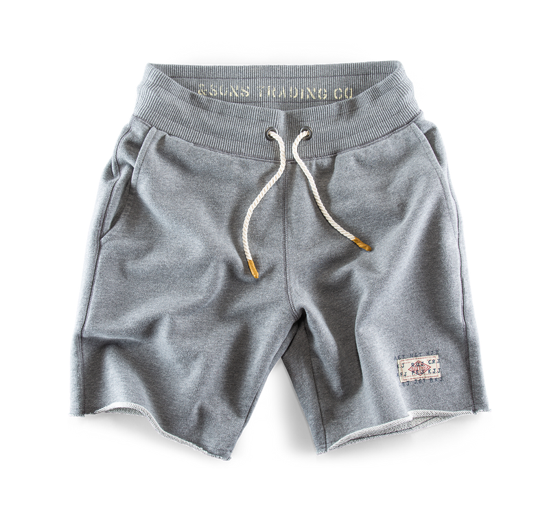 Grey sales cotton shorts
