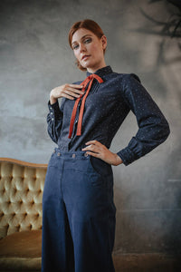 Damsons Landgirl Trousers Navy